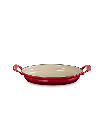 LE CREUSET | Pfanne oval MODERN HERITAGE 28cm Kirschrot | 